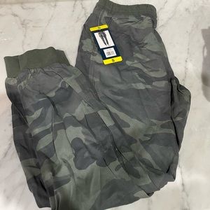 Camo green joggers